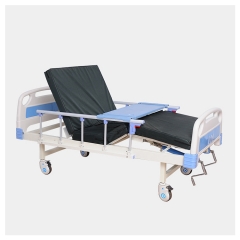Продажа одного поставщика MY-R068F Double rocker manual hospital bed