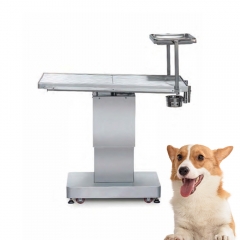 MY-W011B Stainless steel good quality vet operation bed for veterinary pet operation