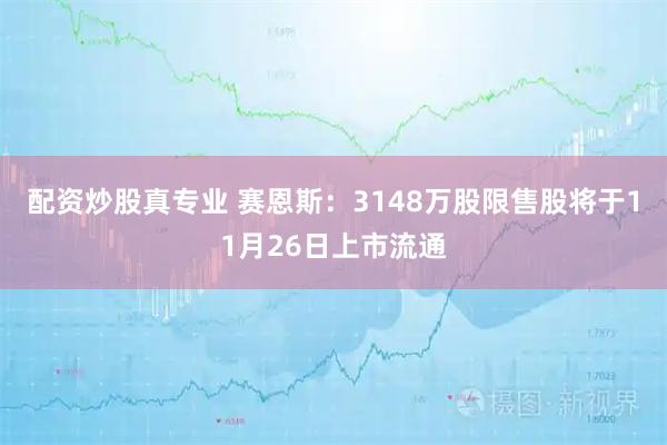 配资炒股真专业 赛恩斯：3148万股限售股将于11月26日上市流通